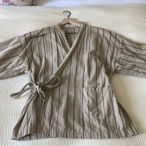 MadewellxOddBird Linen-Cotton Wrap
